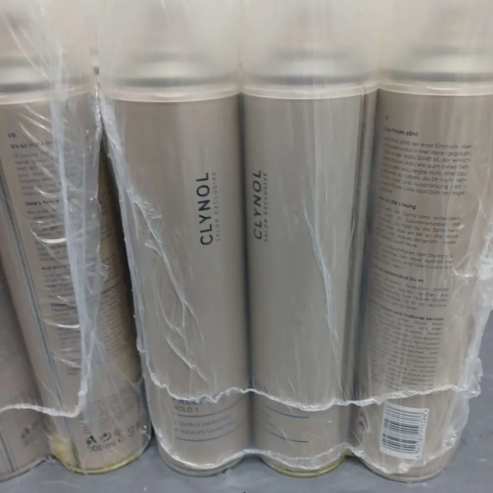 LOT OF APPROX 45 CLYNOL FREE FLOW HAIRSPRAYS