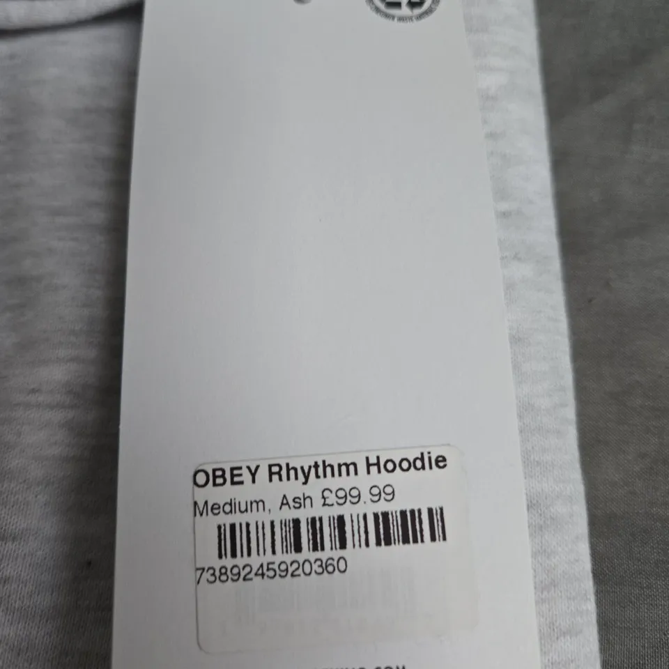 OBEY RHYTHM HOODIE SIZE M