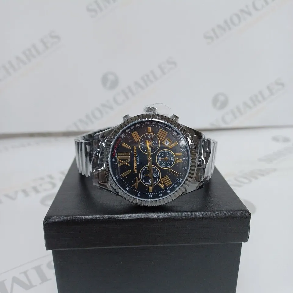 ANTHONY JAMES MENS WATCH CHRONO SPORTS - WATER RESISTANT 3ATM