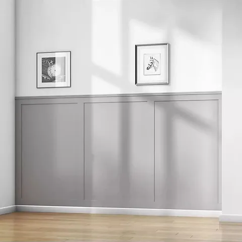 2 x BOXED CHESHIRE MOULDINGS MDF MODERN WALL PANELLING KITS (H)2000mm (W)63mm (T)9mm