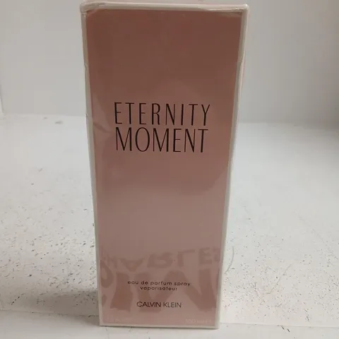 BOXED AND SEALED CALVIN KLEIN ETERNITY MOMENT EAU DE PARFUM 100ML