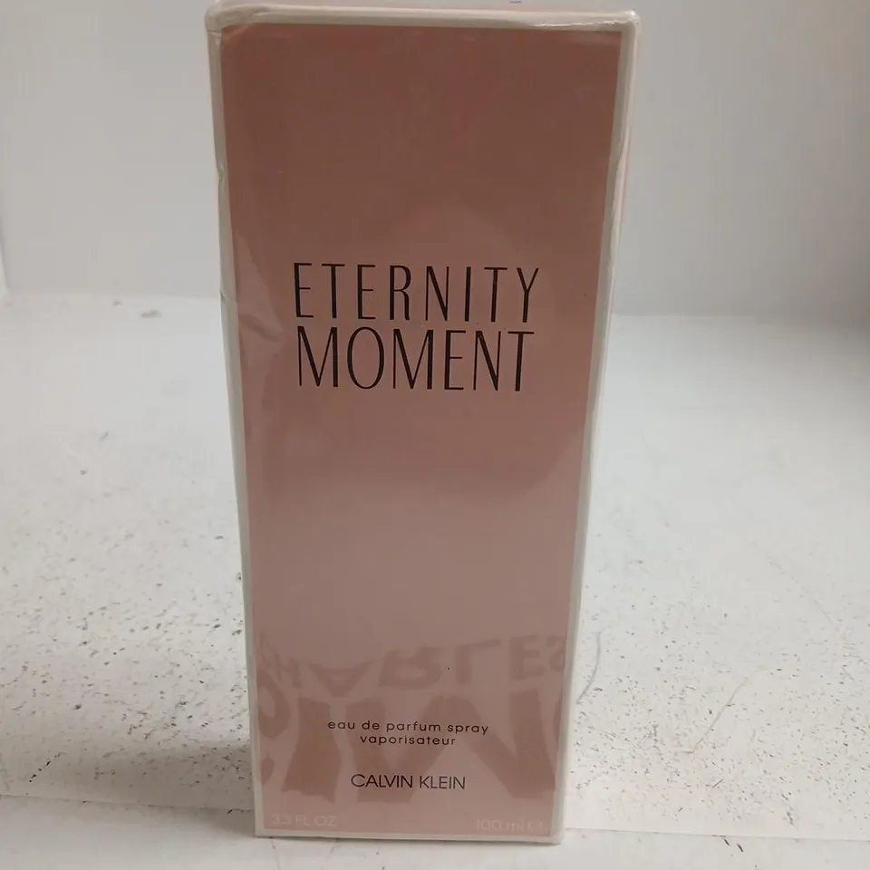 BOXED AND SEALED CALVIN KLEIN ETERNITY MOMENT EAU DE PARFUM 100ML
