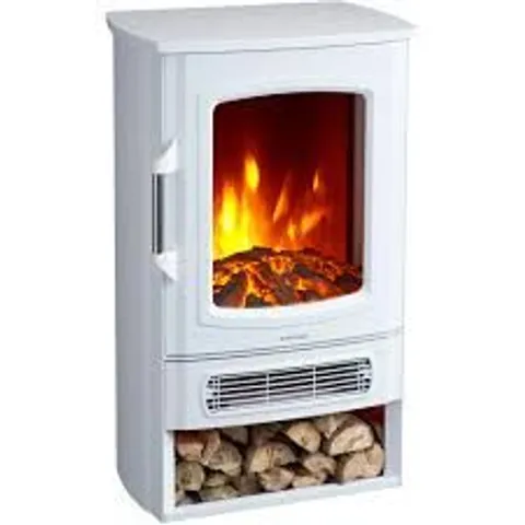 BOXED NEO ELECTRIC HEATER FLAME AND LOG STORE 2000W - BLACK (1 BOX)