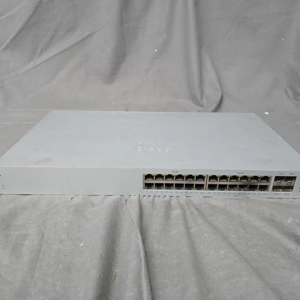 CISCO MERAKI MS120-24P GIGABIT ETHERNET SWITCH – 24-PORT POE (HW)