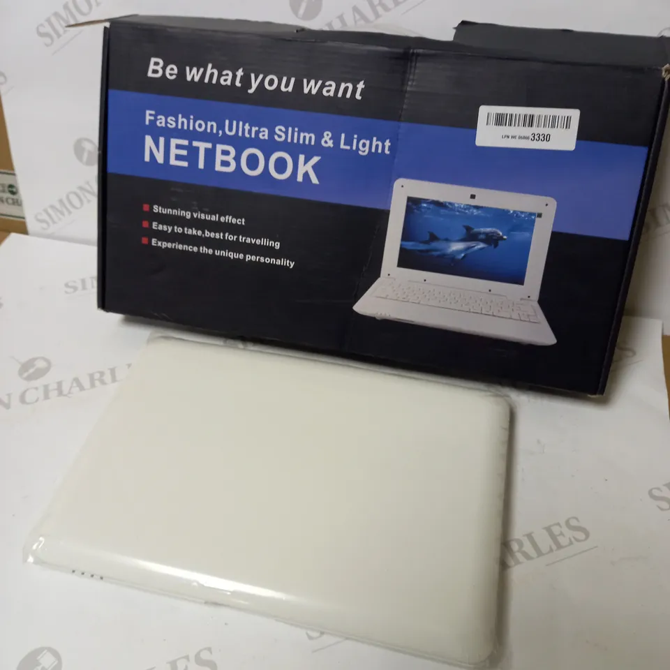 UNBRANDED NETBOOK APPROX 10" SCREEN WHITE 