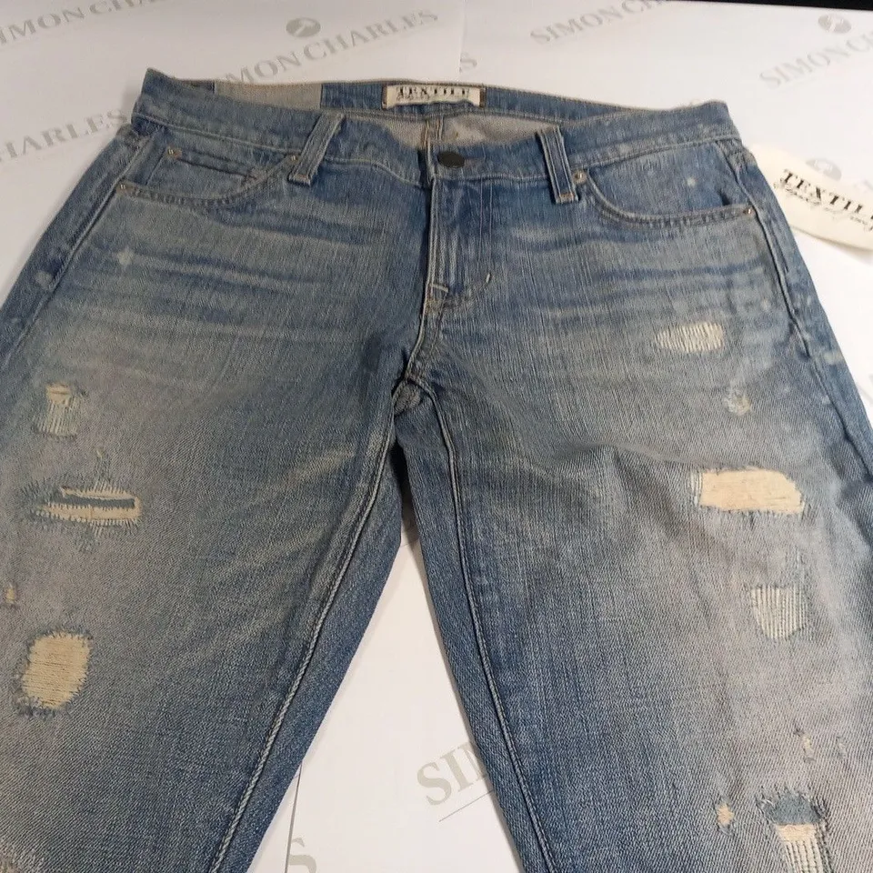 TEXTILE ELIZABETH AND JAMES OZZY BLUE PANTS SIZE 28
