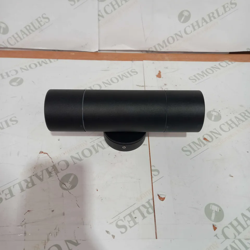 dar Ortega led 2lt wall light - black