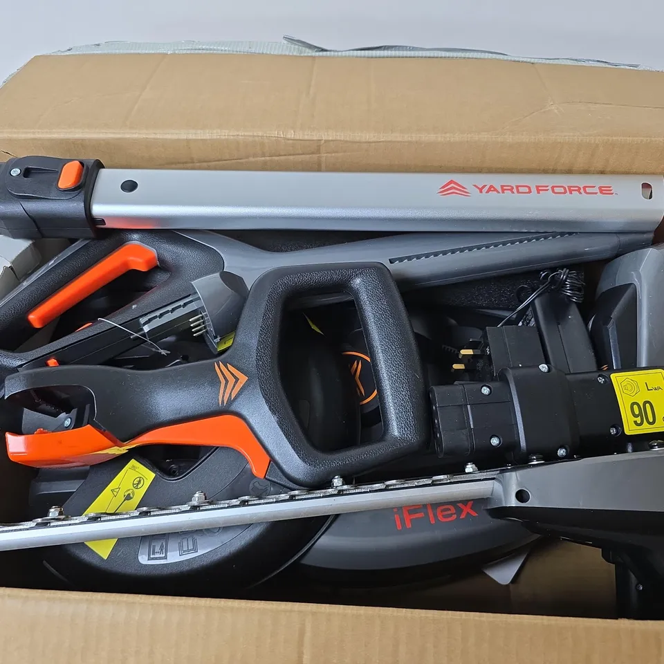 BOXED YARD FORCE IFLEX 3-IN-1 23CM MULCHING LAWNMOWER