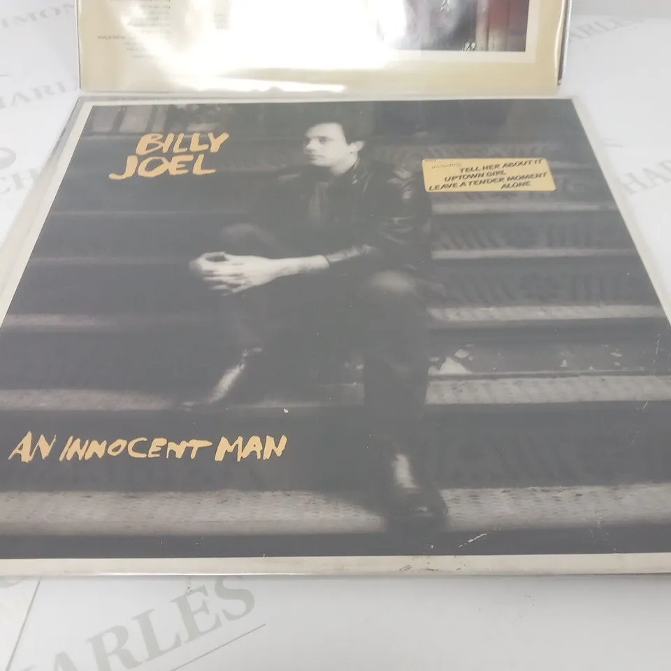 3 X BILLY JOEL VINYL LPS