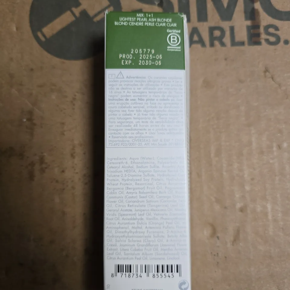 KEUNE SO PURE NATURAL BALANCE COLOUR – LIGHTEST PEARL ASH BLONDE, 60 ML