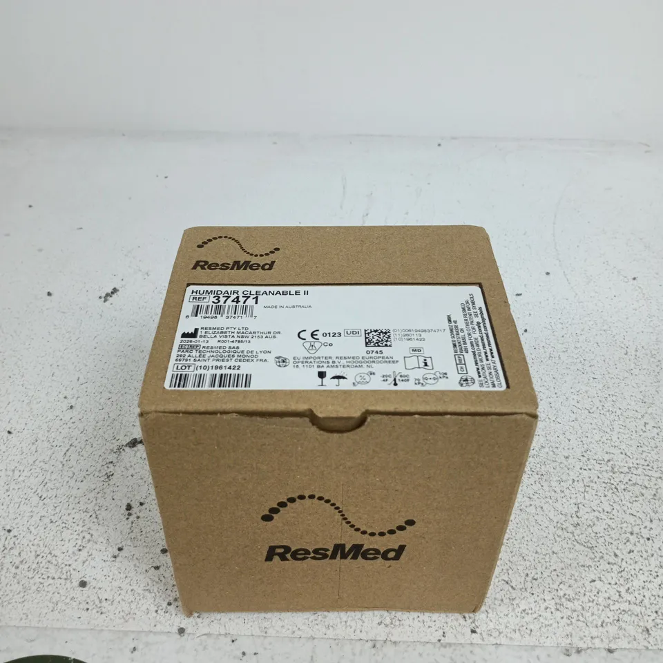RESMED HUMIDAIRE CLEANABLE II HUMIDIFIER – BOXED