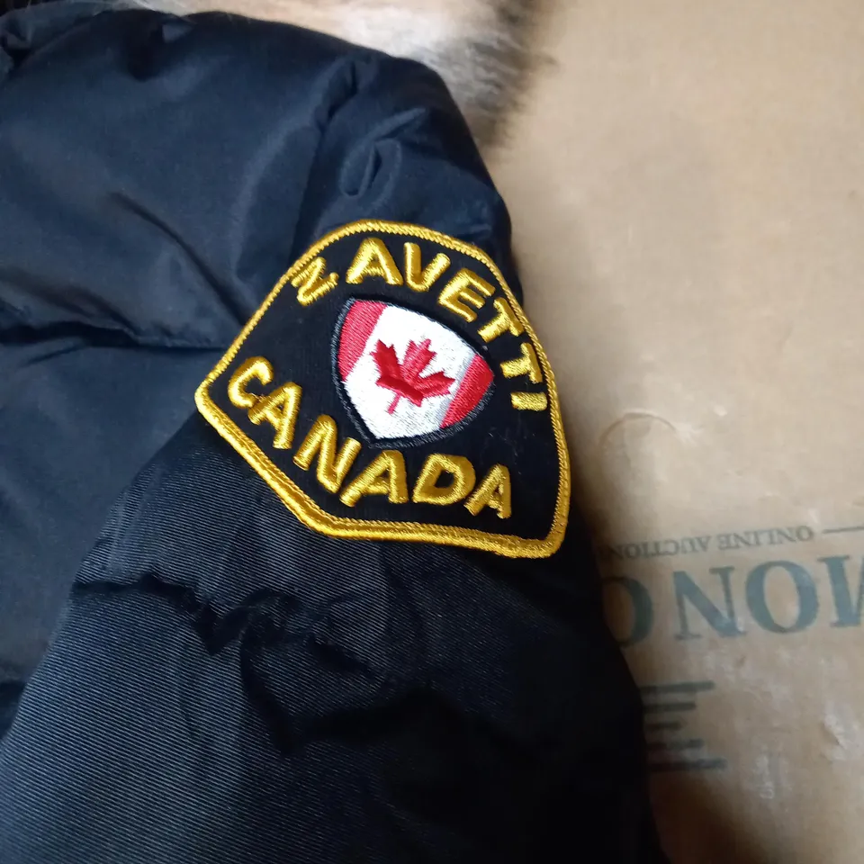ZAVETTI CANADA PUFFER PARKA JACKET SIZE L