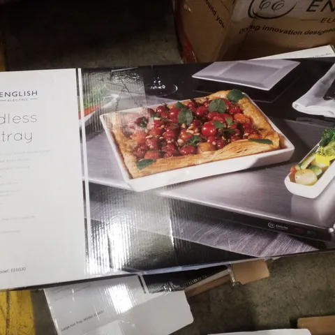 BOXED ENGLISH ELECTRIC LARGE HOT TRAY EE6030