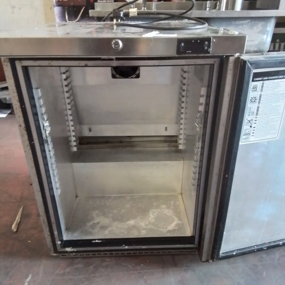 FOSTER COMMERCIAL STAINLESS STEEL REFRIGERATOR 