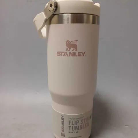 STANLEY FLIP STRAW TUMBLR IN WASHED PINK  0.88L