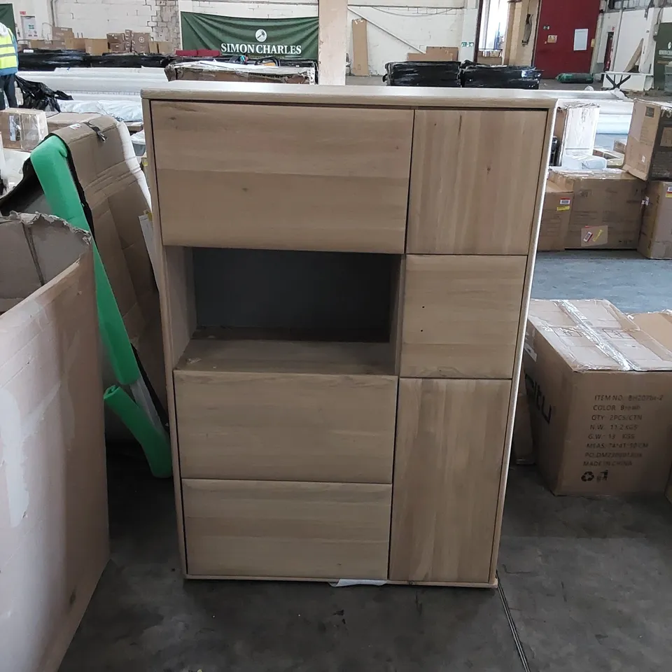 SOLID WOOD STORAGE UNIT