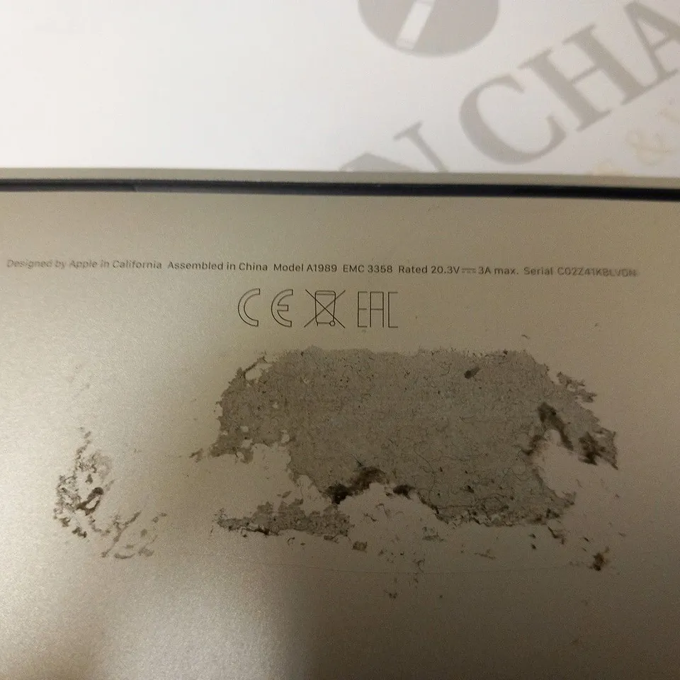 APPLE MACBOOK PRO (A1989 2019)