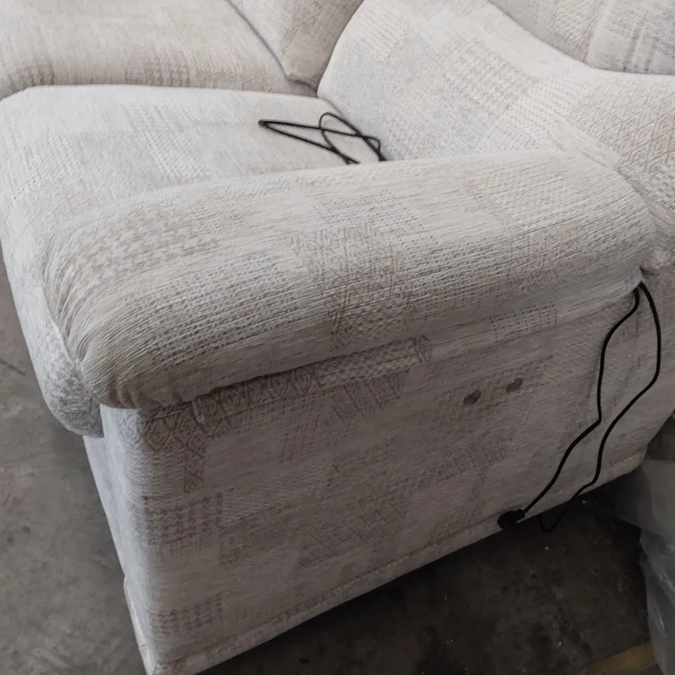 QUALITY BRITISH DESIGNER G PLAN MALVERN POWER RECLINING THREE SEATER SOFA LYDIA LINEN FABRIC 