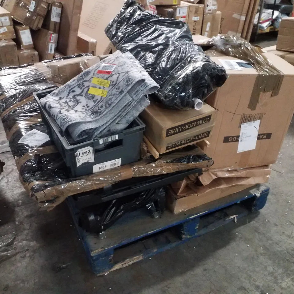 PALLET CONTAINING ASSORTED FURNITURE PARTS 