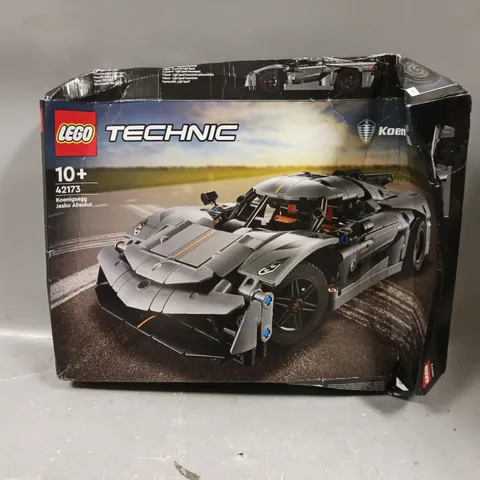 LEGO TECHNIC KOENIGSEGG JESKO ABSOLUT GREY HYPERCAR 42173