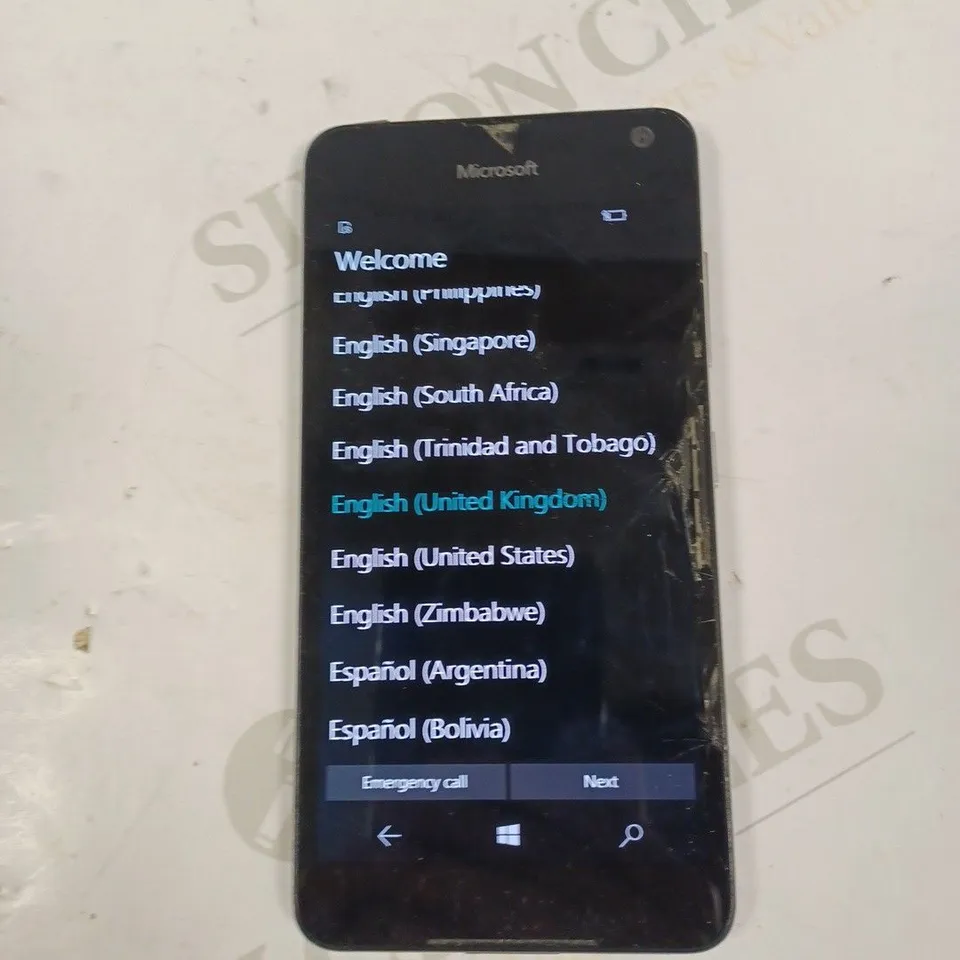 MICROSOFT LUMIA 650 MOBILE PHONE - WHITE 