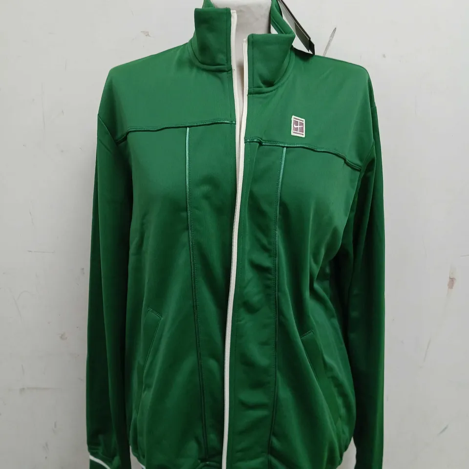 MENS GREEN NIKE JACKET - SIZE MEDIUM