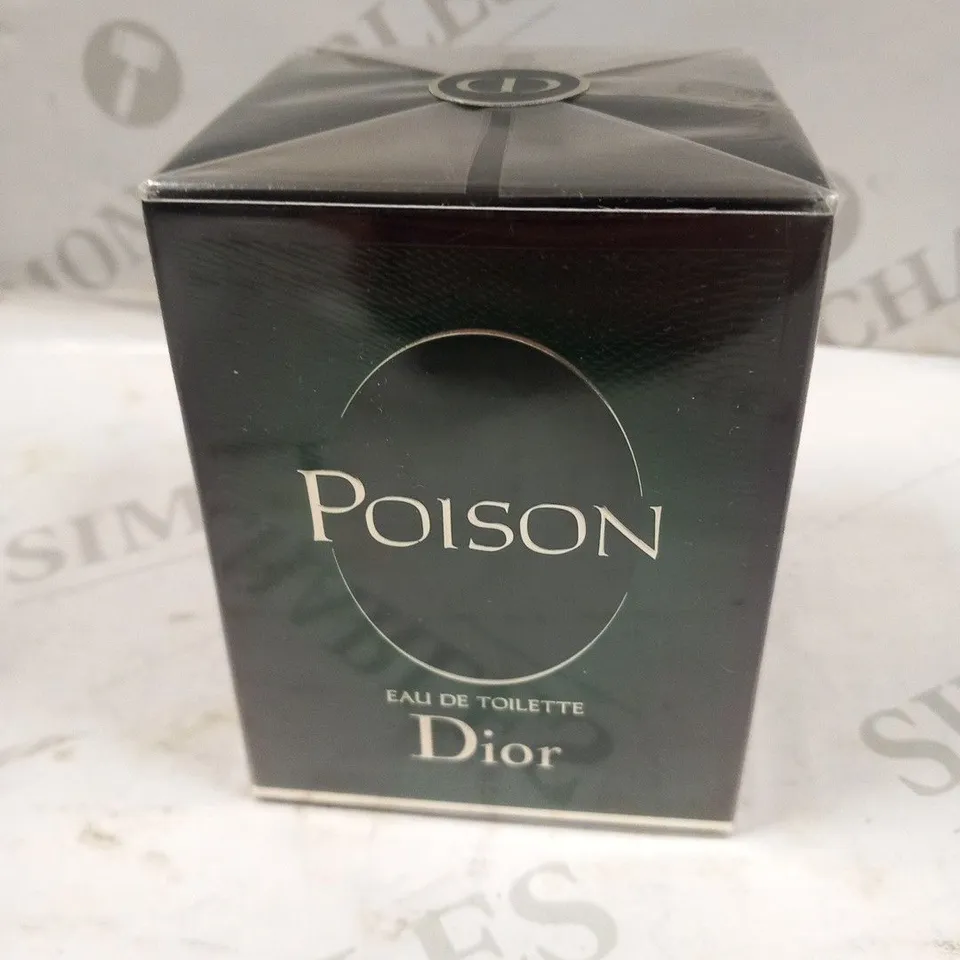 BOXED DIOR POISON EAU DE TOILETTE 50ML