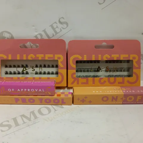 LOT OF 5 THE LASH GANG LASH ITEMS