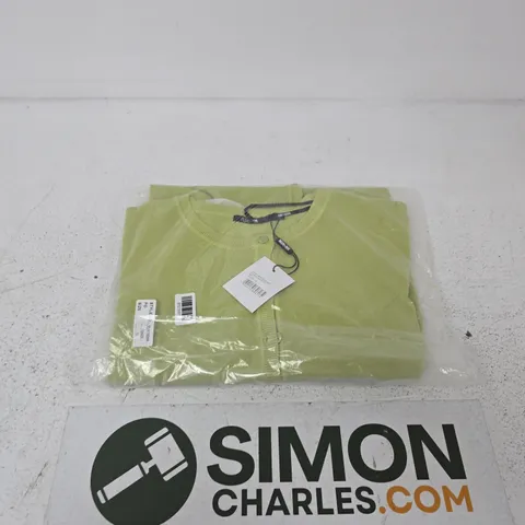 Lime Ladies Crew Neck Cardigan – UK Size 10