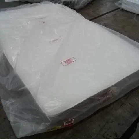 QUALITY BAGGED 4' SMALL DOUBLE ADAMINE SERENITY COIL SPRUNG MATTRESS