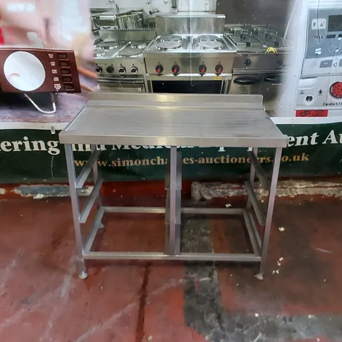 STAINLESS STEEL CATERING FOOD PREP STATION 