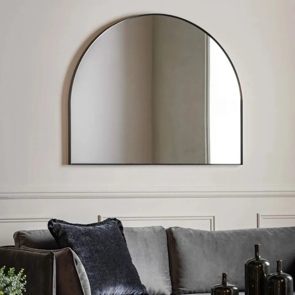BOXED HOLDON OVERMANTLE MIRROR BLACK (1 BOX)