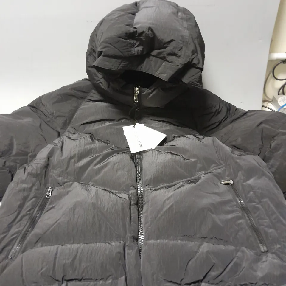 COLE BUXTON HOODED INSULATED JACKET - MEDIUM