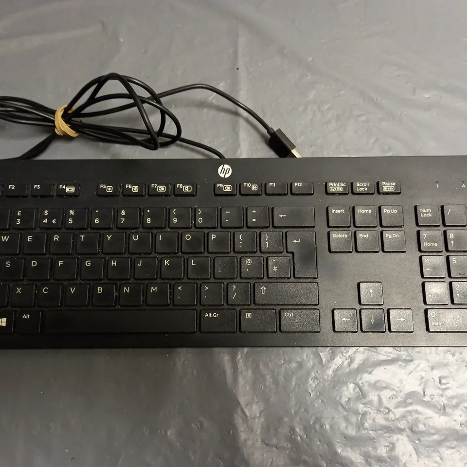 BOXED HP WIRED KEYBOARD BLACK