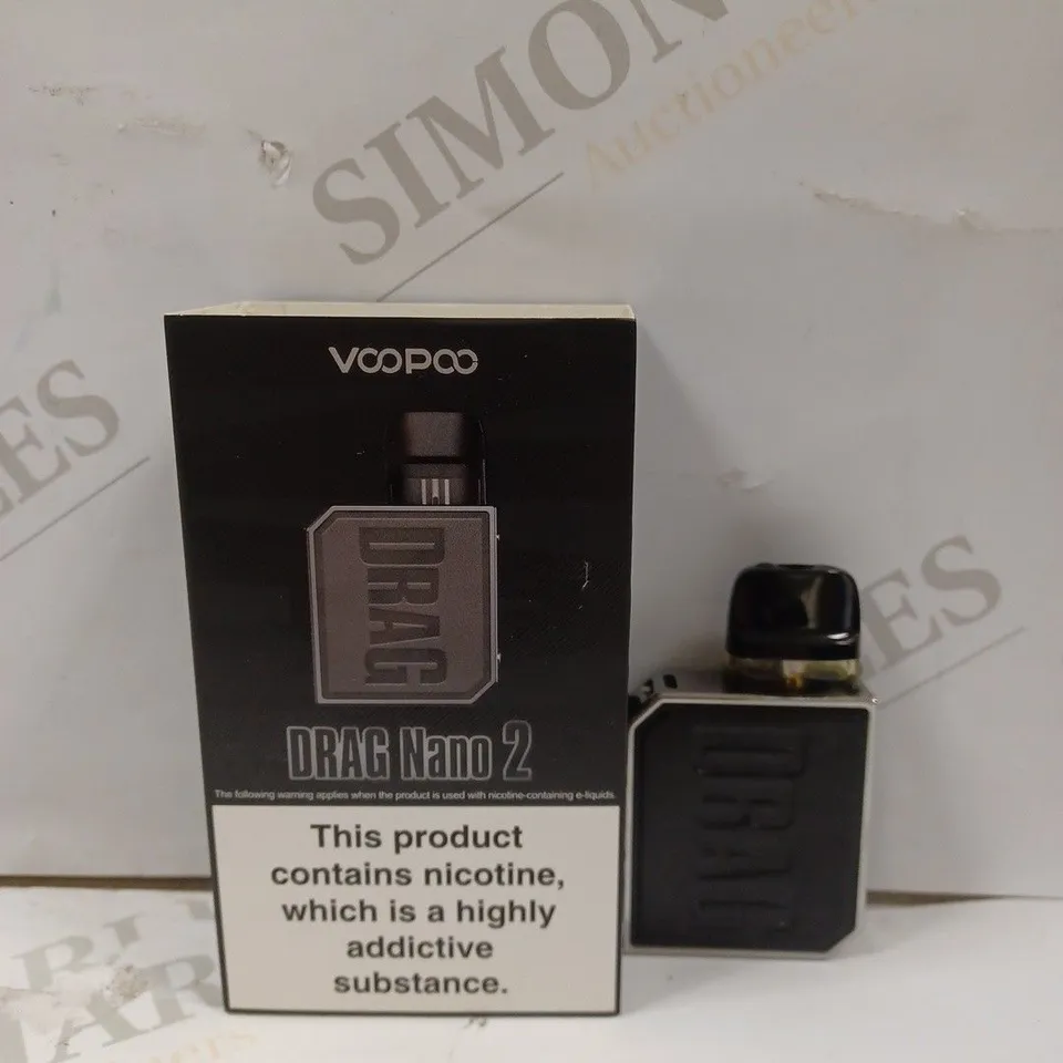 BOXED VOOPOO DRAG NANO 2 IN CLASSIC BLACK 