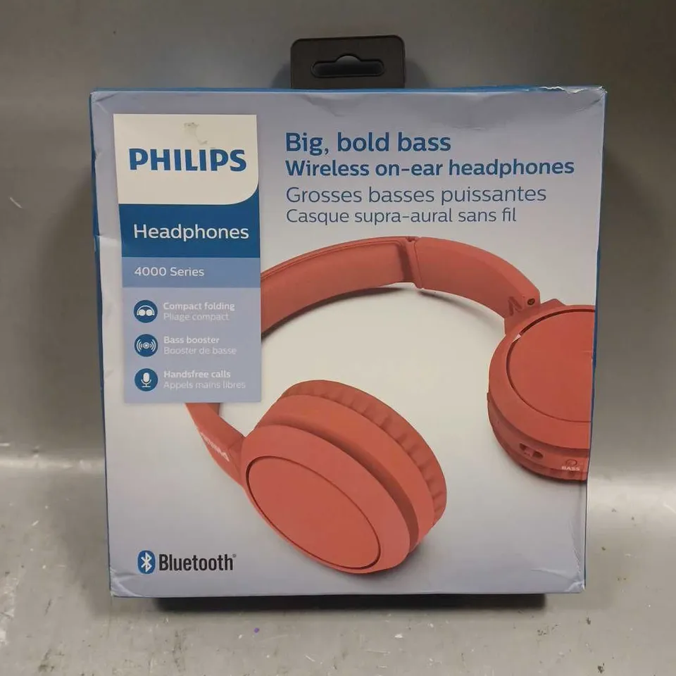 SEALED PHILIPS TAH4205 WIRELESS HEADPHONES