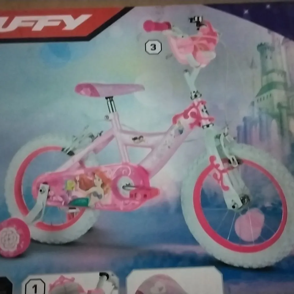 BOXED 14" DISNEY PRINCESS BIKE RRP £139