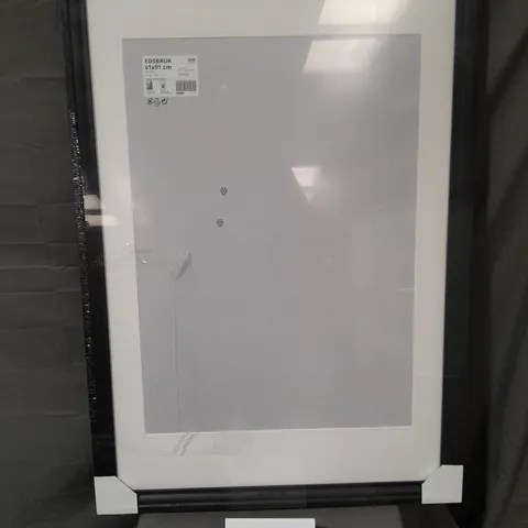 IKEA EDSBRUK BLACK FRAMED PICTURE FRAME - DISPLAY AREA 50X70CM
