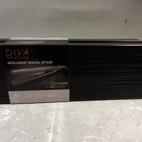 BOXED SEALED DIVA PRO STYLING INTELLIGENT DIGITAL STYLER 