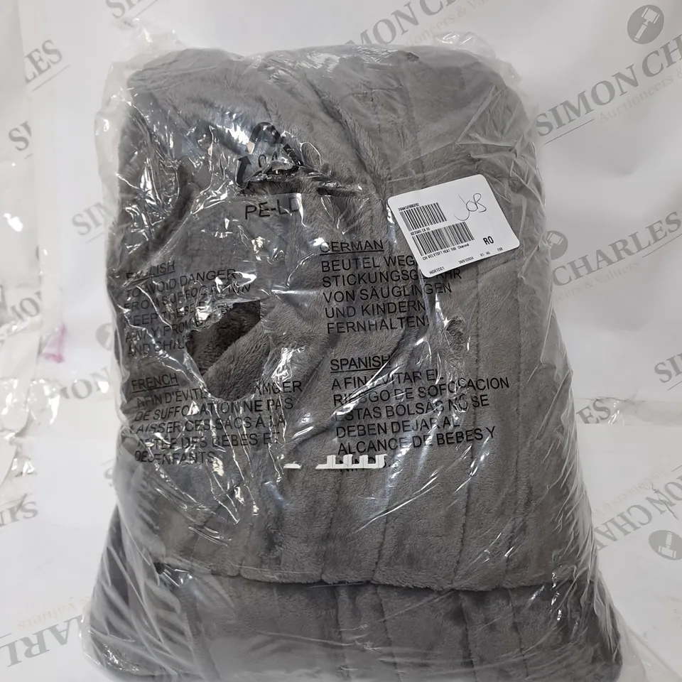 COZEE HOME VELVETSOFT HEATED THROW IN GREY