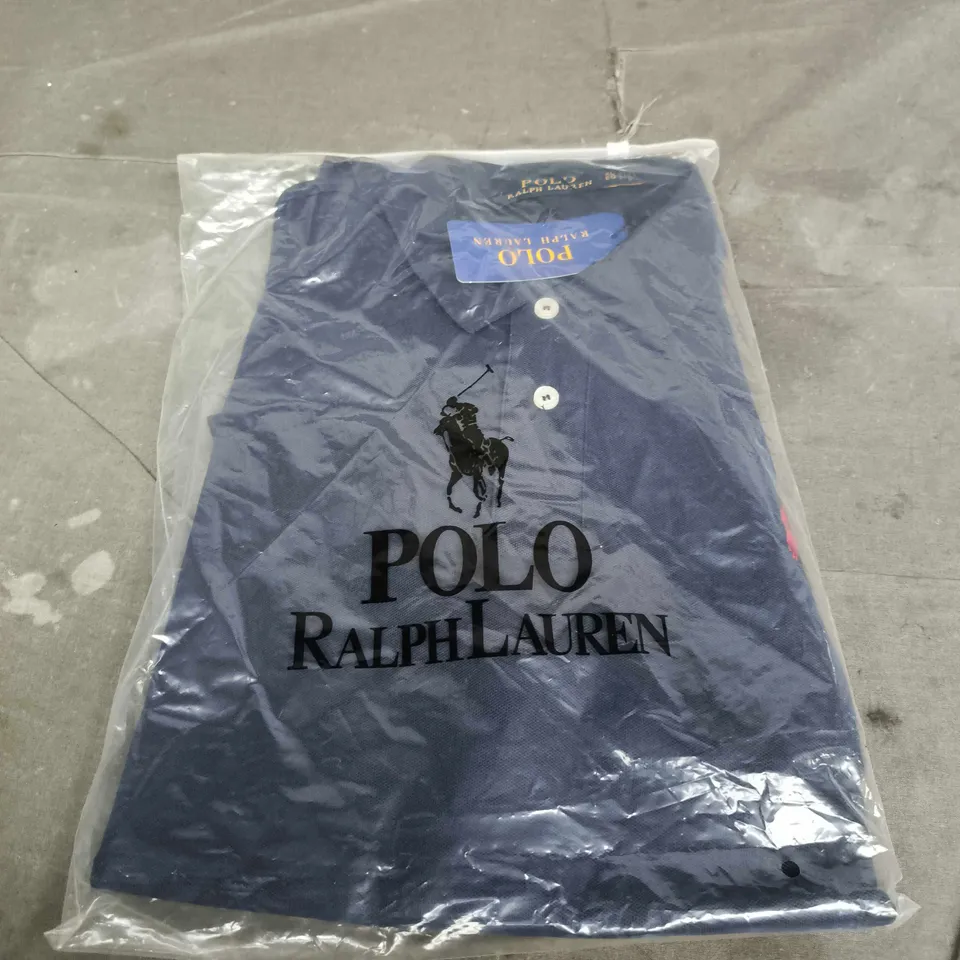 POLO RALPH LAUREN POLO SHIRT – NAVY (MEN'S) SIZE XL