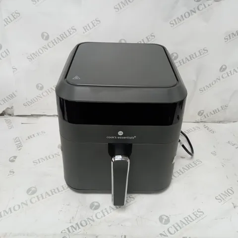 COOK'S ESSENTIALS 5.8L AIR FRYER IN SLATE GREY