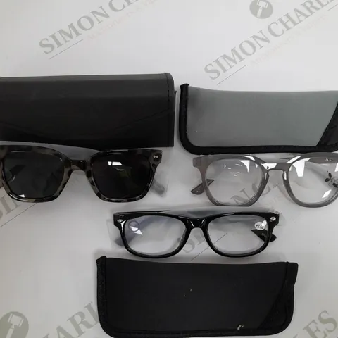 HUMMINGBIRD SUNGLASSES AND READING GLASSES GREY MIX 2