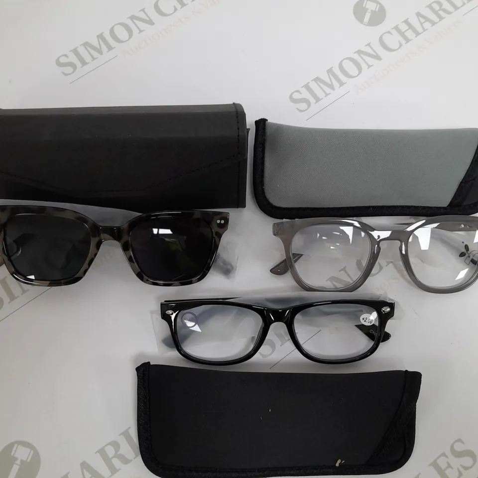 HUMMINGBIRD SUNGLASSES AND READING GLASSES GREY MIX 2