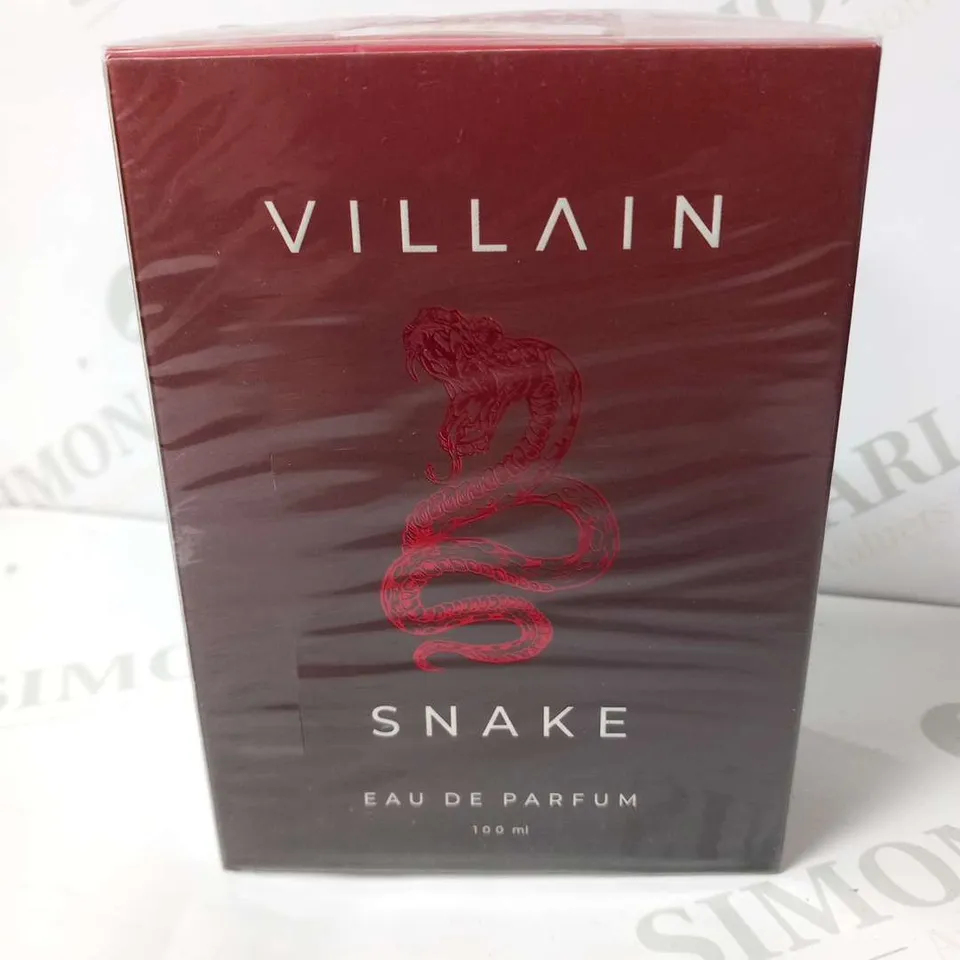 BOXED AND SEALED VILLAIN SNAKE EAU DE PARFUM 100ML