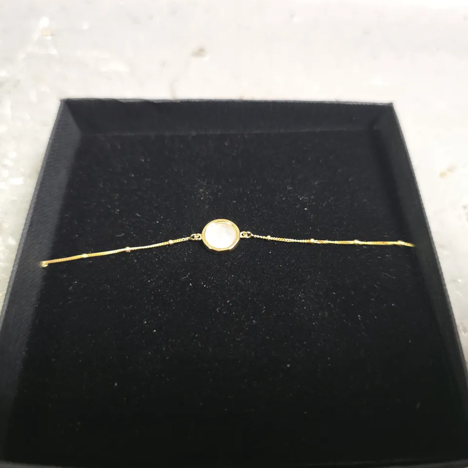 BOXED H.SAMUEL THIN GOLDEN BANGLE 