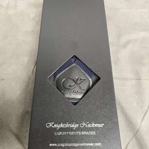 KNIGHTBRIDGE NECKWEAR LUXURY GENT'S BRACES (BOXED)