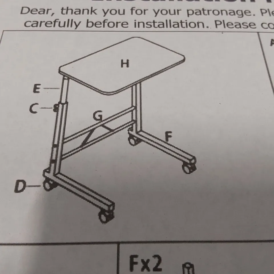 PALLET CONTAINING A LARGE ASSORTMENT OF FURNITURE ITEMS