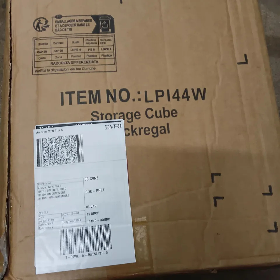 SONGMICS STORAGE CUBE LPI44W