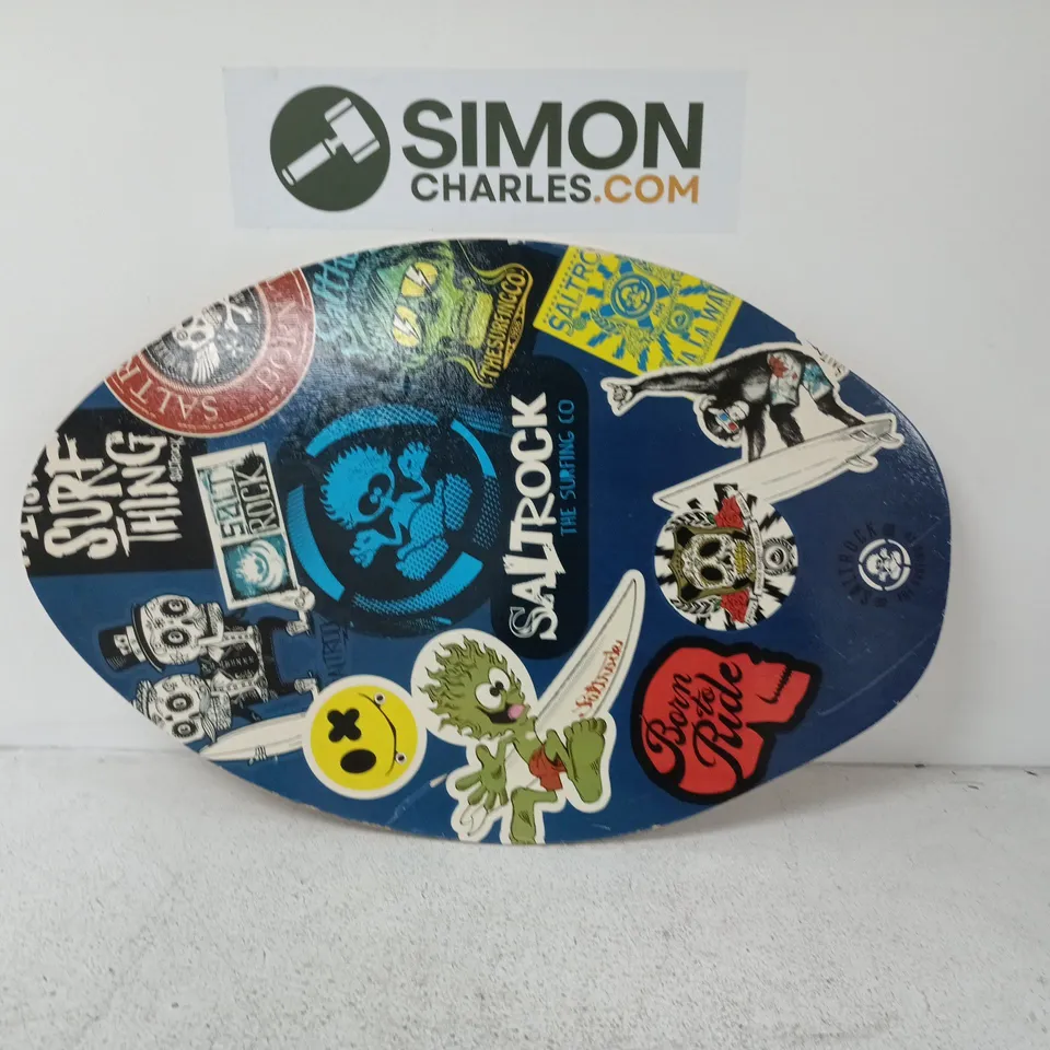 SALTROCK SURFING BRANDED WOODEN BOARD